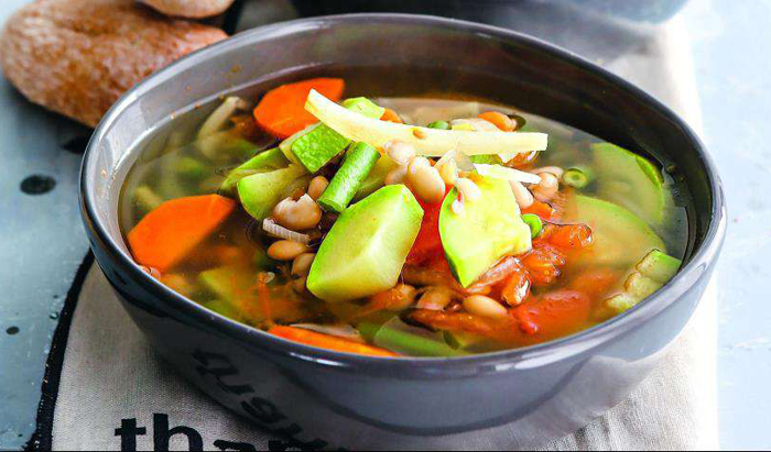 разгрузочный день на супе овощном и рыбном